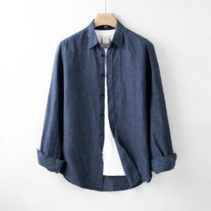Classic linen shirt, casual fit