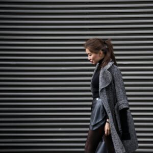 Heritage wool overcoat in camel